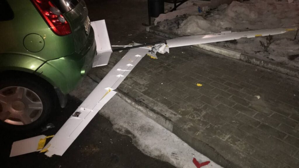 Ukraina droonid kukkusid Venemaal alla