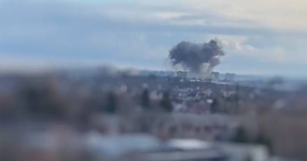 Ukrainat tabas taas õhurünnak