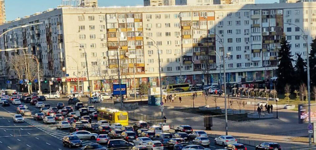 Midagi on toimumas: Kiievi kesklinn on blokeeritud