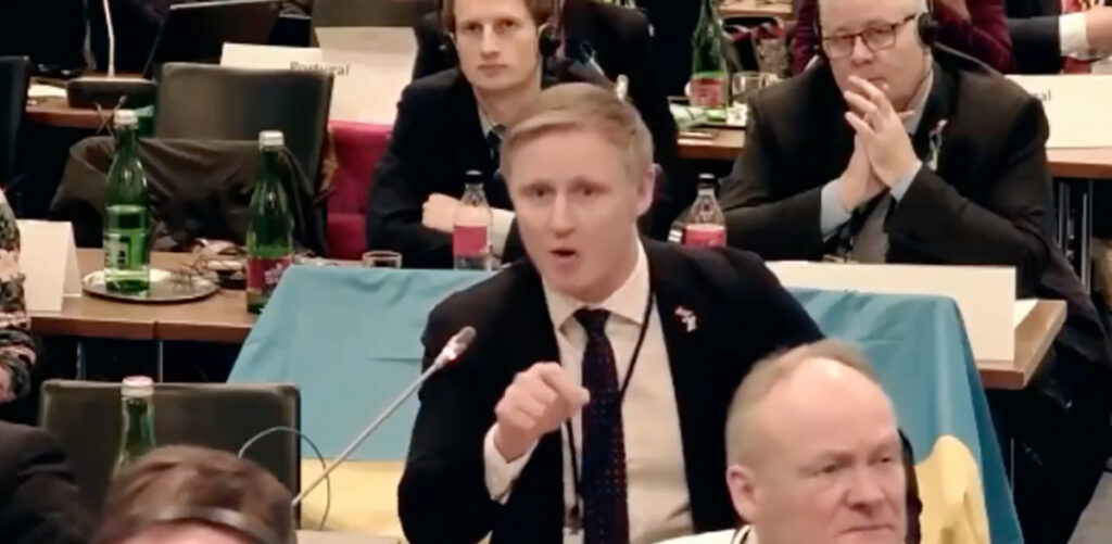 VIDEO: Läti esindaja saatis Viinis venelased pikalt, Vene delegatsioon lahkus saalist