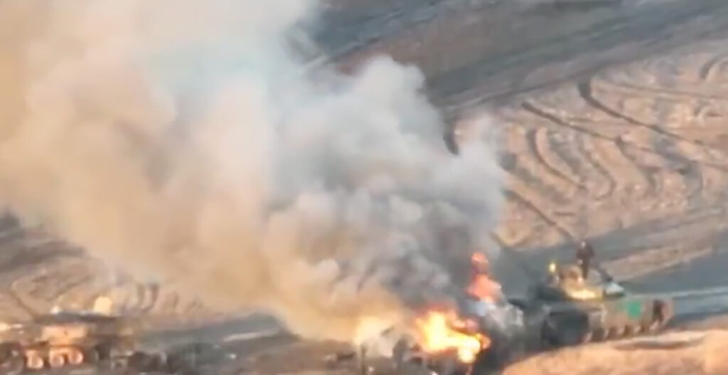 VIDEO: Ukraina sõjaväekolonni hävitamine Svatove piirkonnas