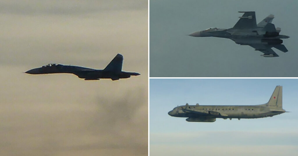 Saksa õhujõud: Läänemere kohal aktiviseerusid Vene sõjalennukid