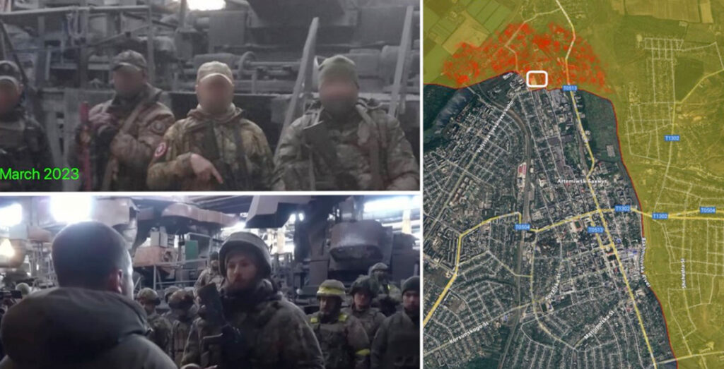 Saksa rindereporter: Ukraina kaotas olulise kaitseliini, Vene väed tungisid tehasesse, kus Zelenski alles äsja oma võitlejaid tunnustas