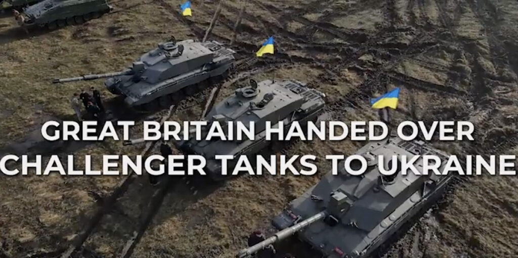 VIDEO: Ukraina kaitseminister testis tanki Challenger 2