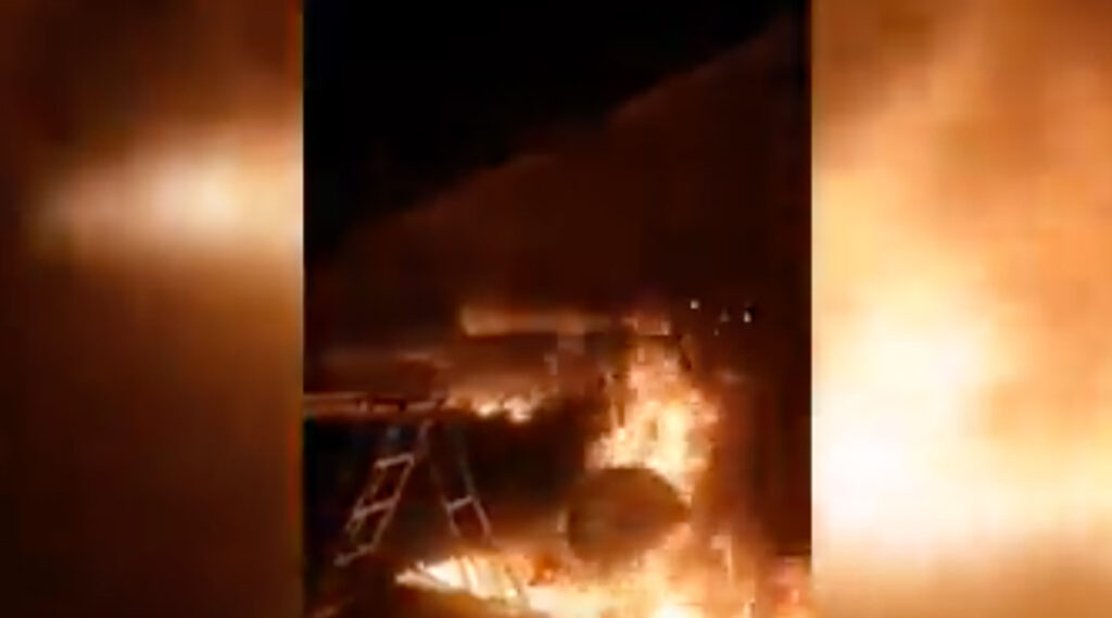 VIDEO: Venemaal süüdati põlema sõjalennuk