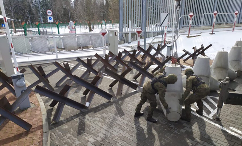 Poola asus blokeerima teid piiril Valgevenega