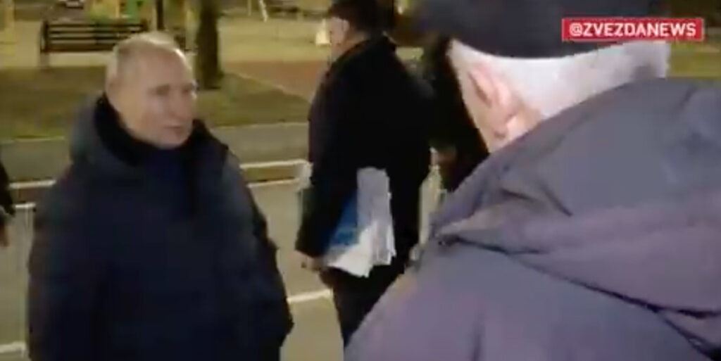 VIDEO: Putini külaskäigu ajal Ukrainasse karjus naine: See on kõik vale ja näitemäng