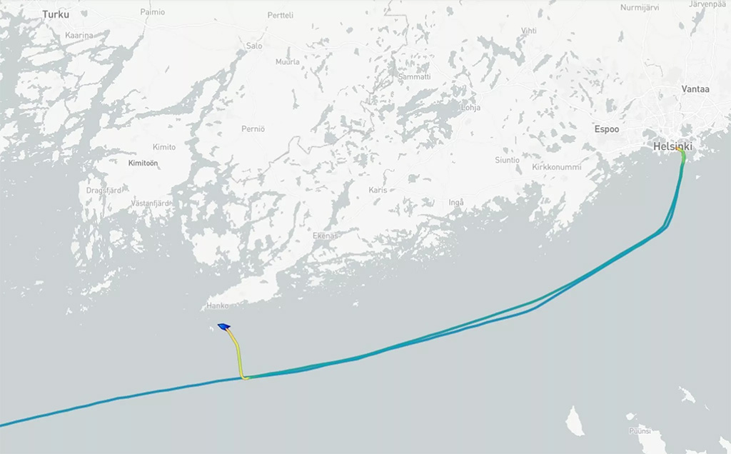 Selgus Tallinki laeva kursilt kõrvale kaldumise põhjus – laeval suri meeskonnaliige