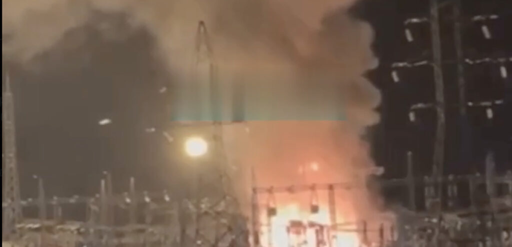 VIDEO: Ukraina droon tabas Venemaal elektrijaama