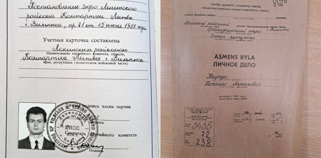 Skandaal Leedus: president Nausėda oli kompartei liige, aga varjas seda