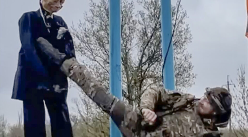 VIDEO: Ukraina võitleja teeb Putiniga kuiva trenni