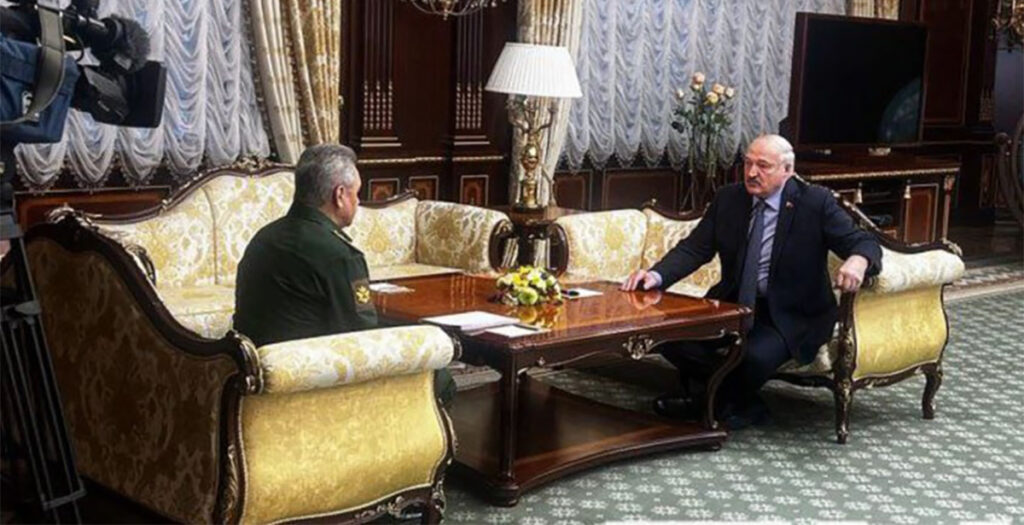 Midagi on toimumas: Vene kaitseminister sõitis ootamatult Valgevenesse