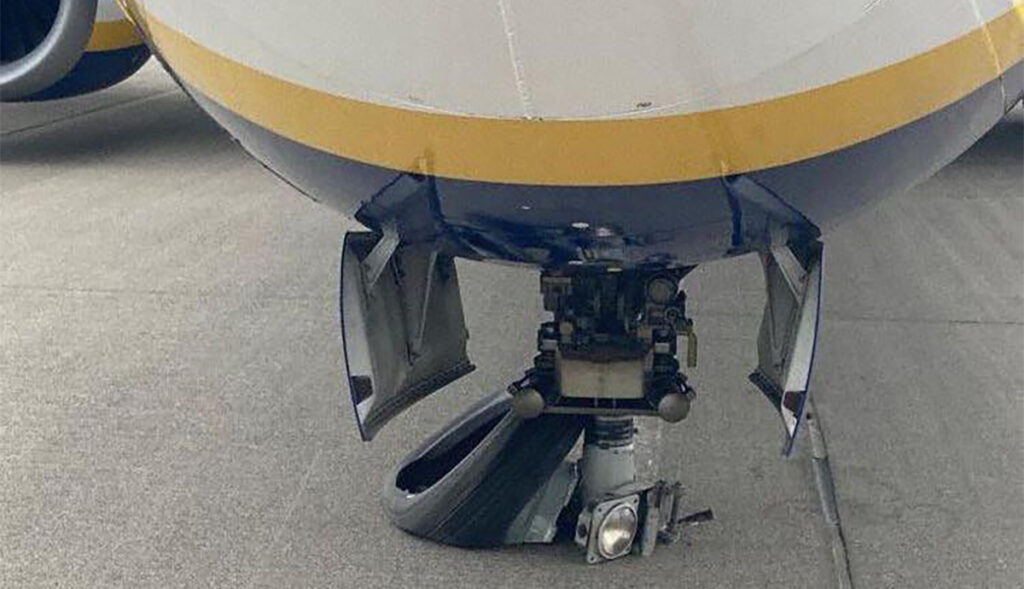 VIDEO: Iirimaal maandus Ryanairi lennuk katkise esitelikuga, keegi viga ei saanud