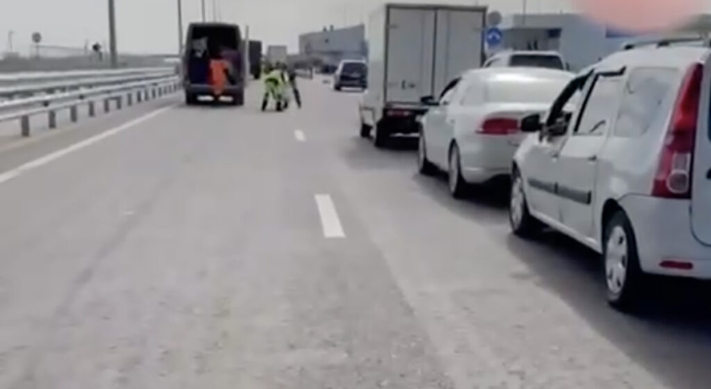 VIDEO: Krimmi rünnati, ühendus poolsaarega katkes