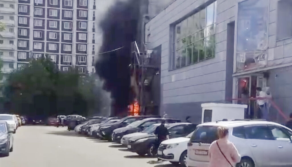 VIDEO: Moskvas kärgatas plahvatus