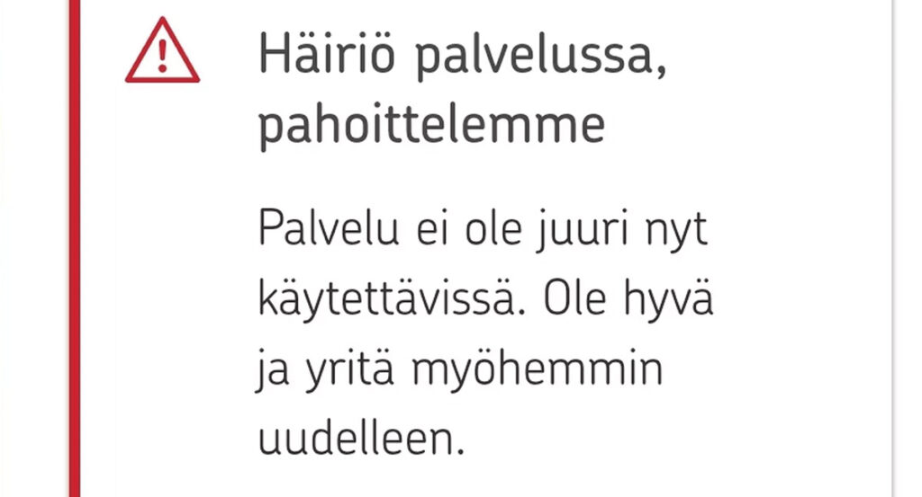 Soome OP-panga veebipalk on maas