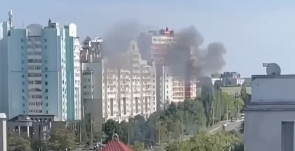 VIDEO: Venemaa piiriäärne linn on rünnaku all