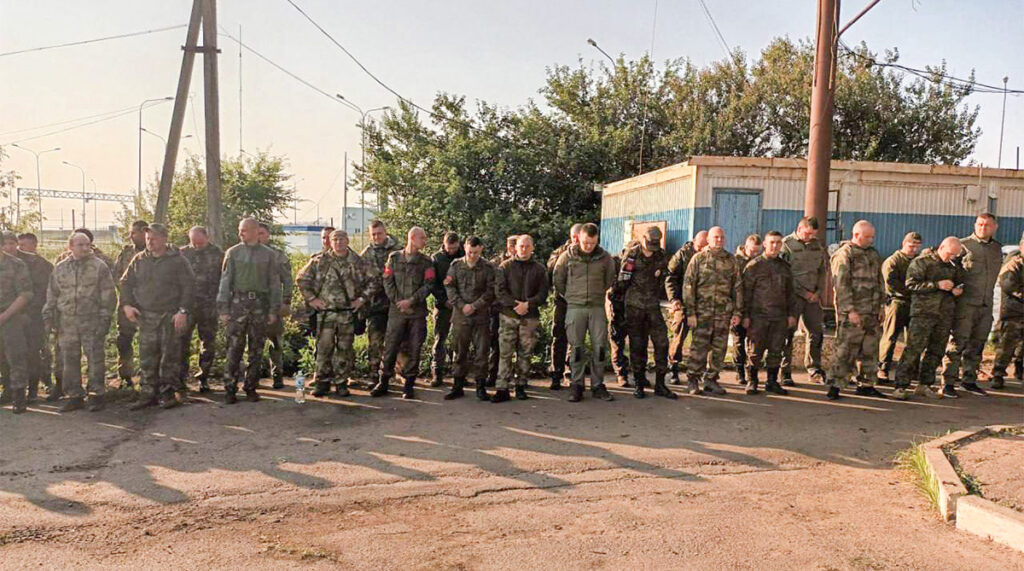 PILDID: 180 Vene võitlejat läksid korraga Wagneri poole üle