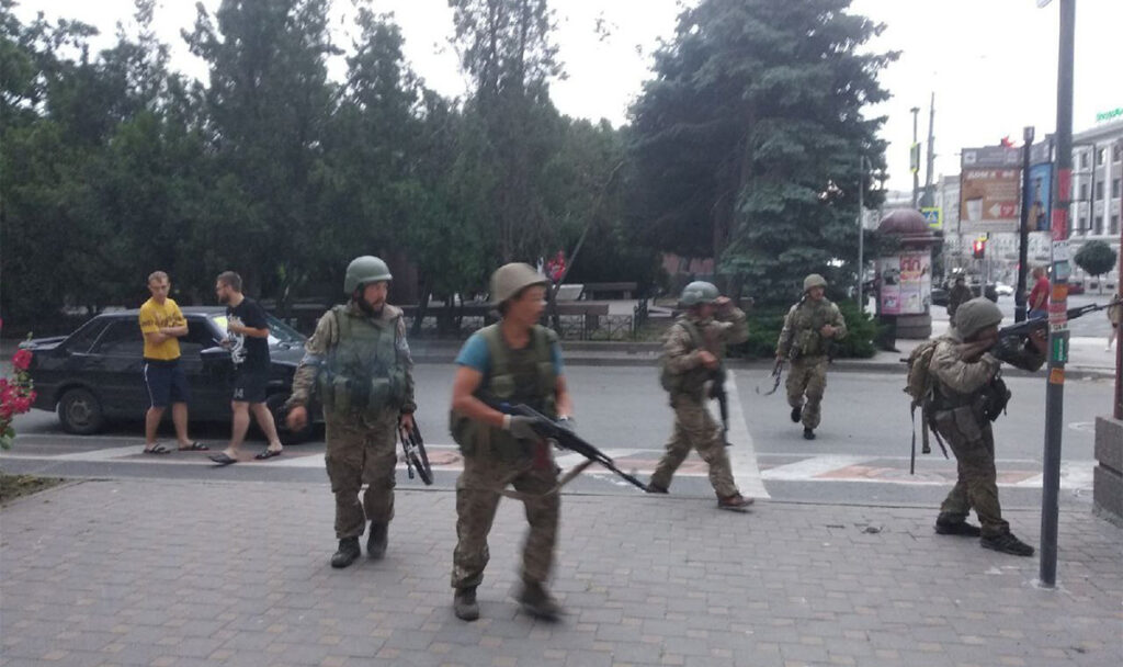 VIDEO: Wagner tungib edasi, Voronežis tulistamine