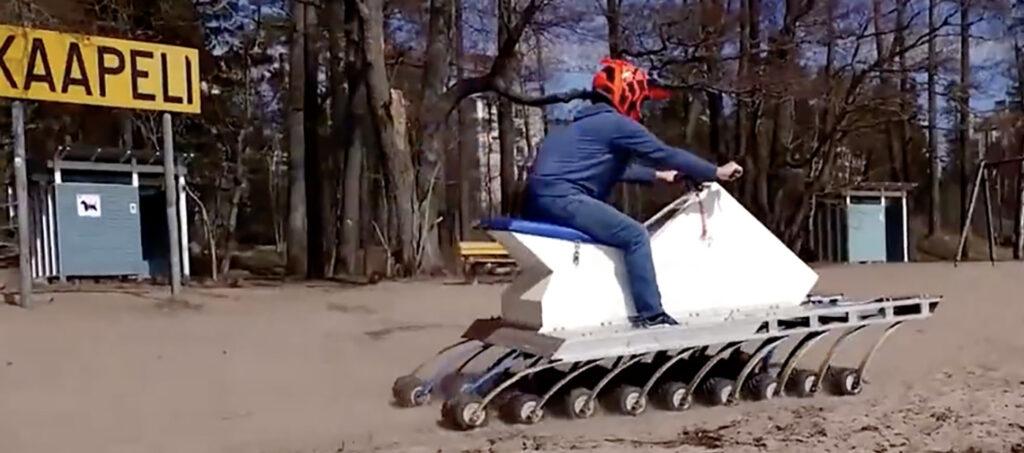 VIDEO: Soome firma on loonud ATV, mis suudab kiiresti liikuda igal pool