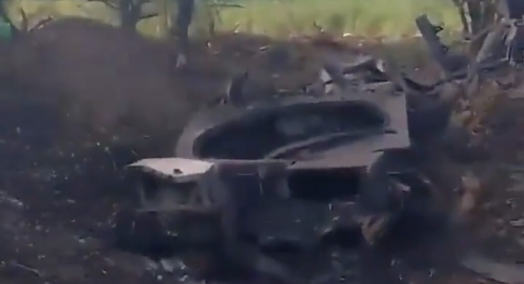 VIDEO: Briti liikurhaubitsast ei jäänud Ukrainas suurt midagi järgi