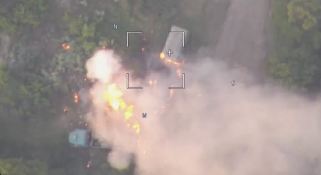 VIDEO: Venemaa kasutas kobarmoona Ukraina positsioonide vastu