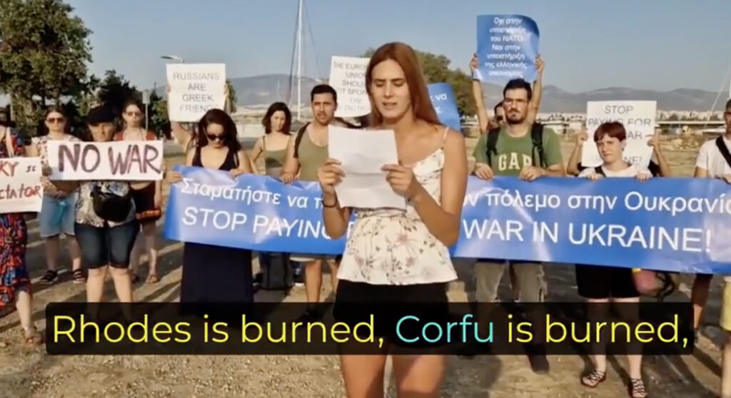 VIDEO: Kreeka põleb Ukraina sõja tõttu – kuidas on see võimalik?