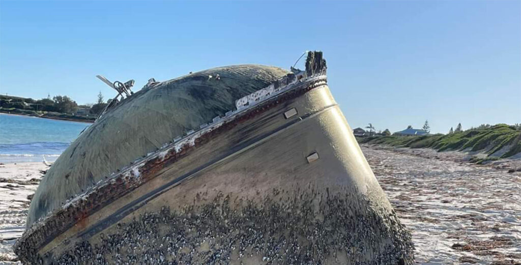 Austraalias uhuti kaldale müstiline ese