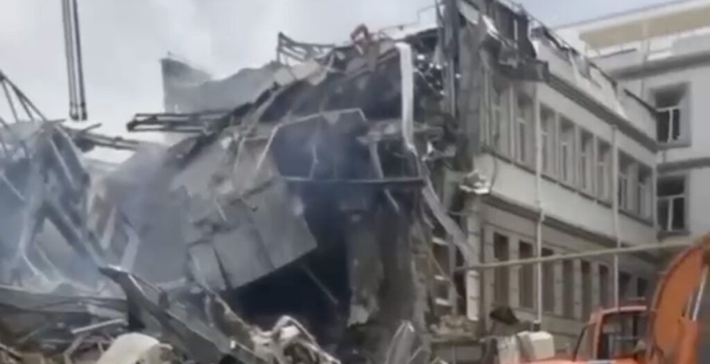 VIDEO: öise raketirünnaku tagajärjed Ukrainas