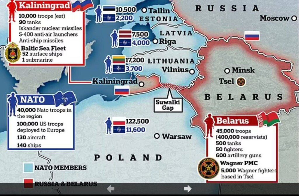 Kas järgmine sõjatanner on Suwalki koridor? Poola elanikud on mures üle piiri imbuvate Wagneri võitlejate pärast