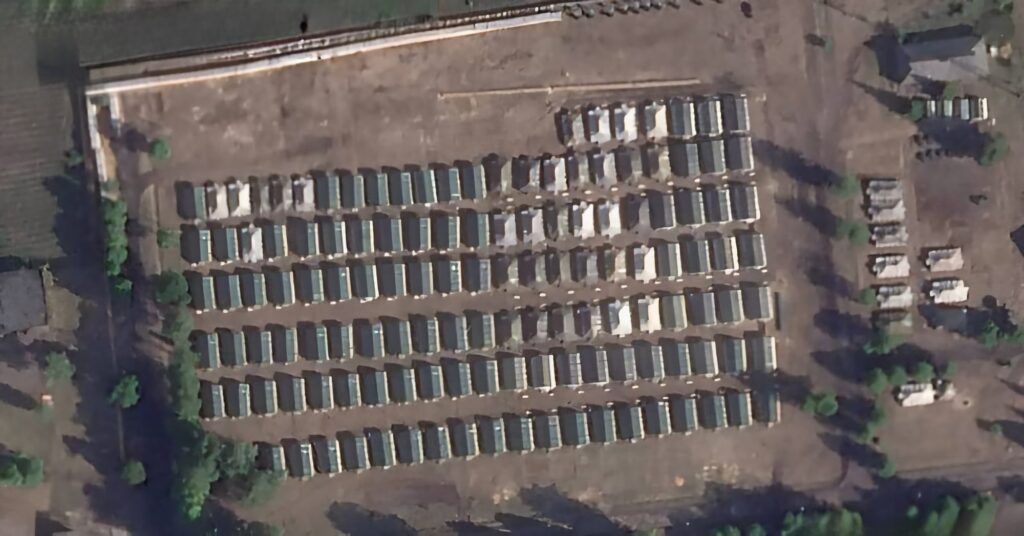 Avaldati pildid Wagneri laagri kohta Valgevenes