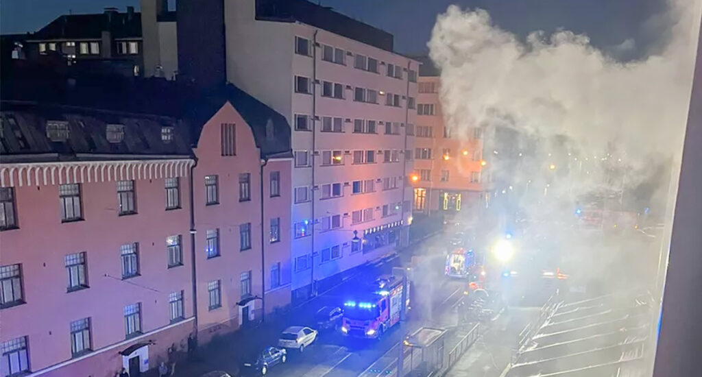 Helsingis oli tulekahju, üks inimene hukkus