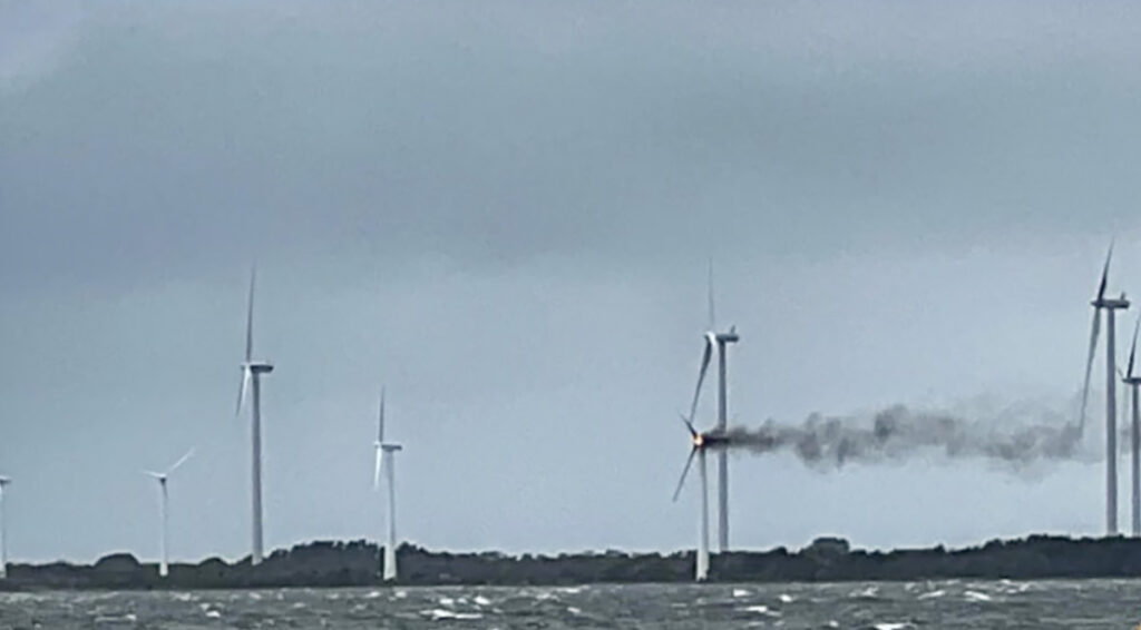 Gotlandil süttis elektrituulik