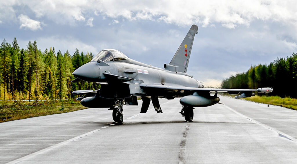 Soome saabuvad Briti hävitajad Typhoon