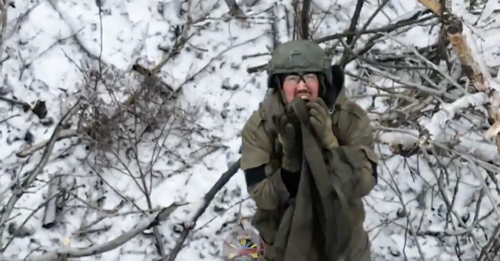 VIDEO: Vene sõdur palus Ukraina droonilt armu