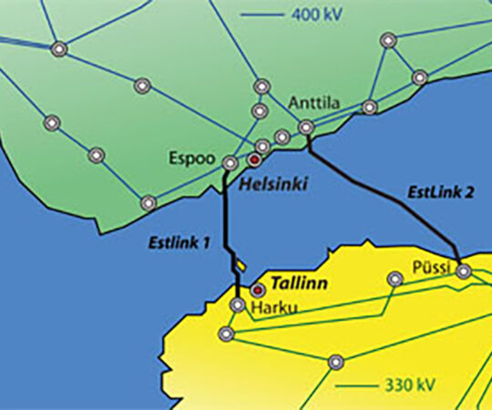 Soome võimud: Estlink 2 kaabli rike ei ohusta Soome elektrivarustust