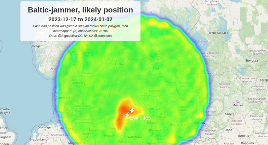 Läänemere võimsa GPS-i segaja asukoht tehti kindlaks – see eri pruugi olla üllatus