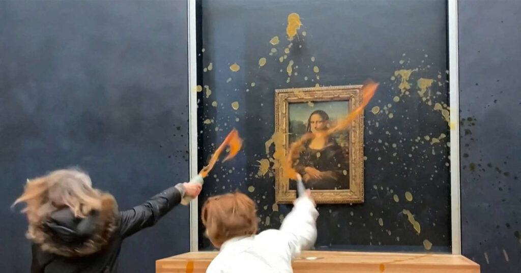 VIDEO: Mona Lisa rünnaku all