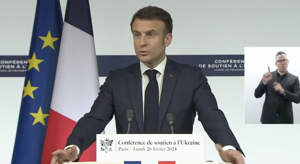 Macron: Venemaa on vaja alistada, vägede sisseviimise osas Ukrainasse „strateegiline ebamäärasus”