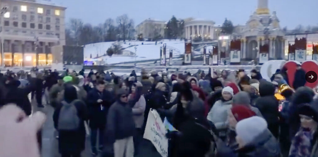 VIDEO: ukrainlased hakkasid mässama armastatud kindrali vallandamise vastu