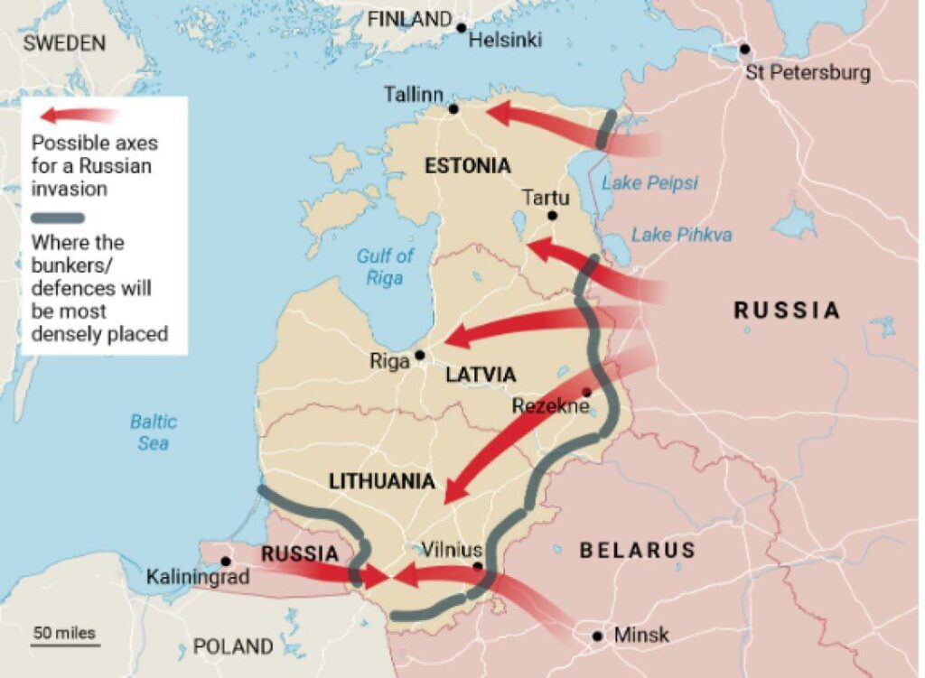 NATO eesliini riigid kaevavad 1000 punkrit – kas see heidutab Putinit?