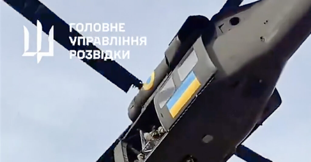 VIDEO: Ukrainas tulistati alla USA kopter Black Hawk