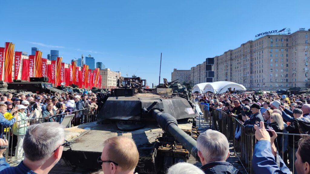 VIDEO: USA tank jõudis Moskvasse