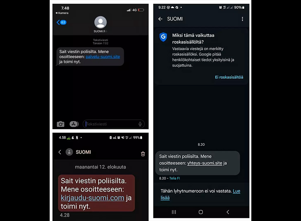 NB! Soomes on käimas suur SMS-i pettus – ära kliki neile linkidele