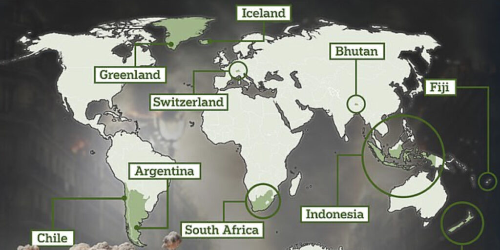 Hea teada: Mis on kõige turvalisemad riigid, kui algab kolmas ilmasõda?