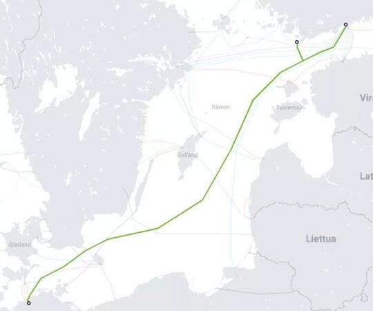 Soome-Saksa merekaabel läks uuesti katki, sama asi juhtus novembris