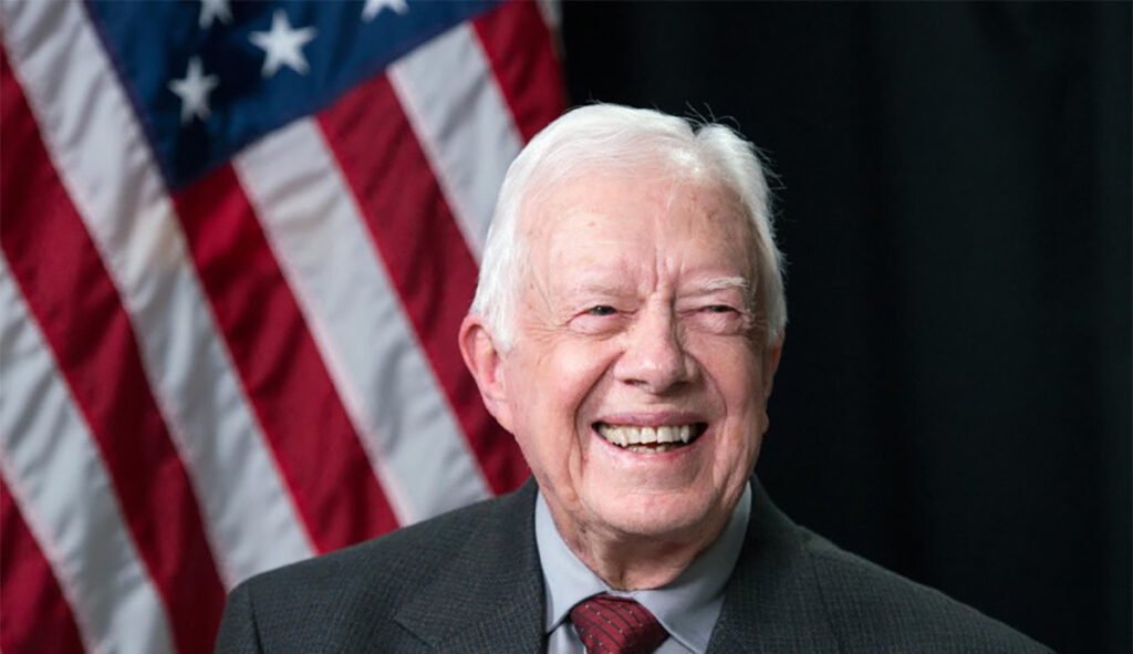 USA-s suri endine president Jimmy Carter (100)