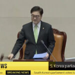 VIDEO: Lõuna-Korea parlament kutsus presidendi asendaja ametist tagasi