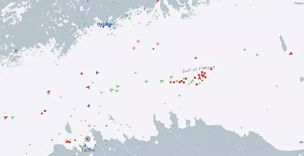 Mis toimub? Soome ja Eesti vahel on seiskunud kümneid suuri tankereid