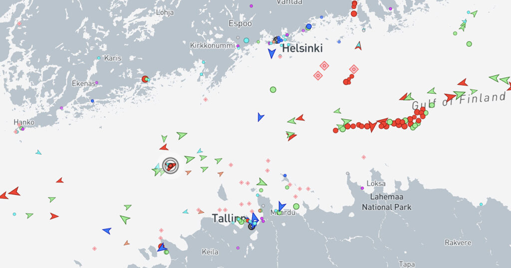 NATO laevad jälitavad Soome lahel tankerit Pskov